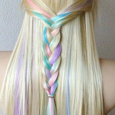 Цветные пряди