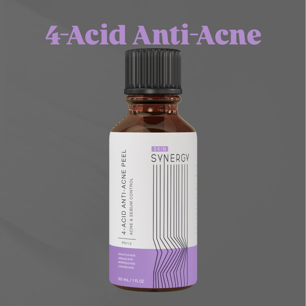SKIN SYNERGY 4х-кислотный анти акне пилинг