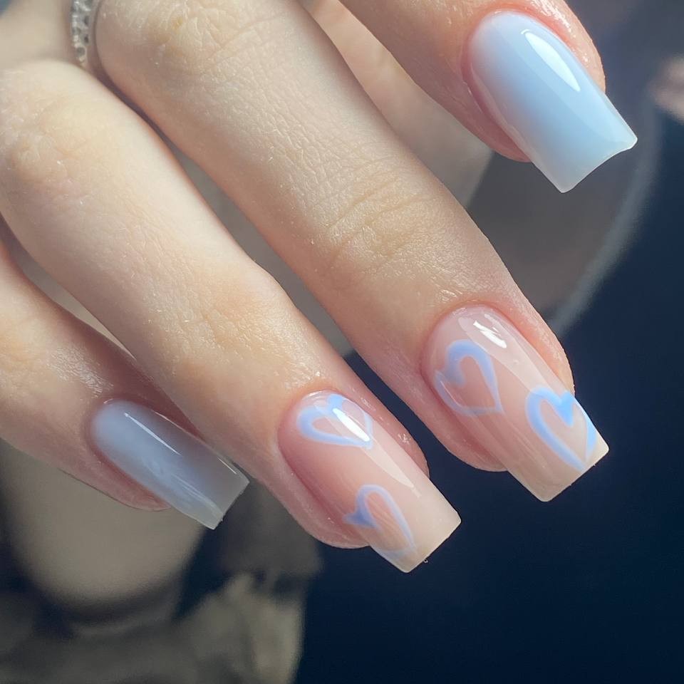 Коррекция ногтей С Укреплением Гелем