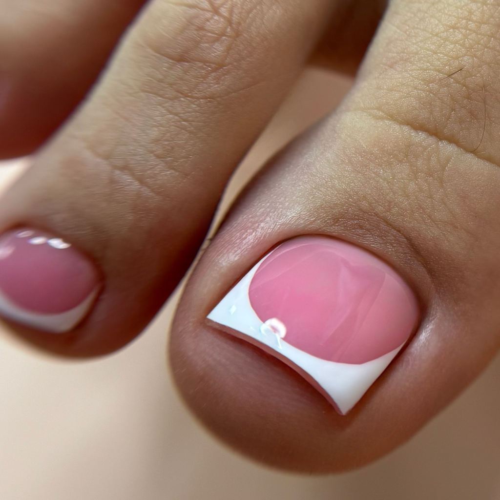 Полный педикюр Smart с покрытием гель лак