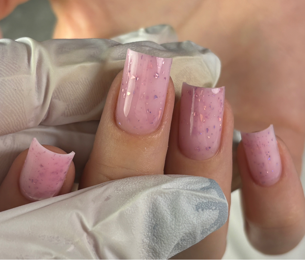 Наращивание ногтей (короткая длина)