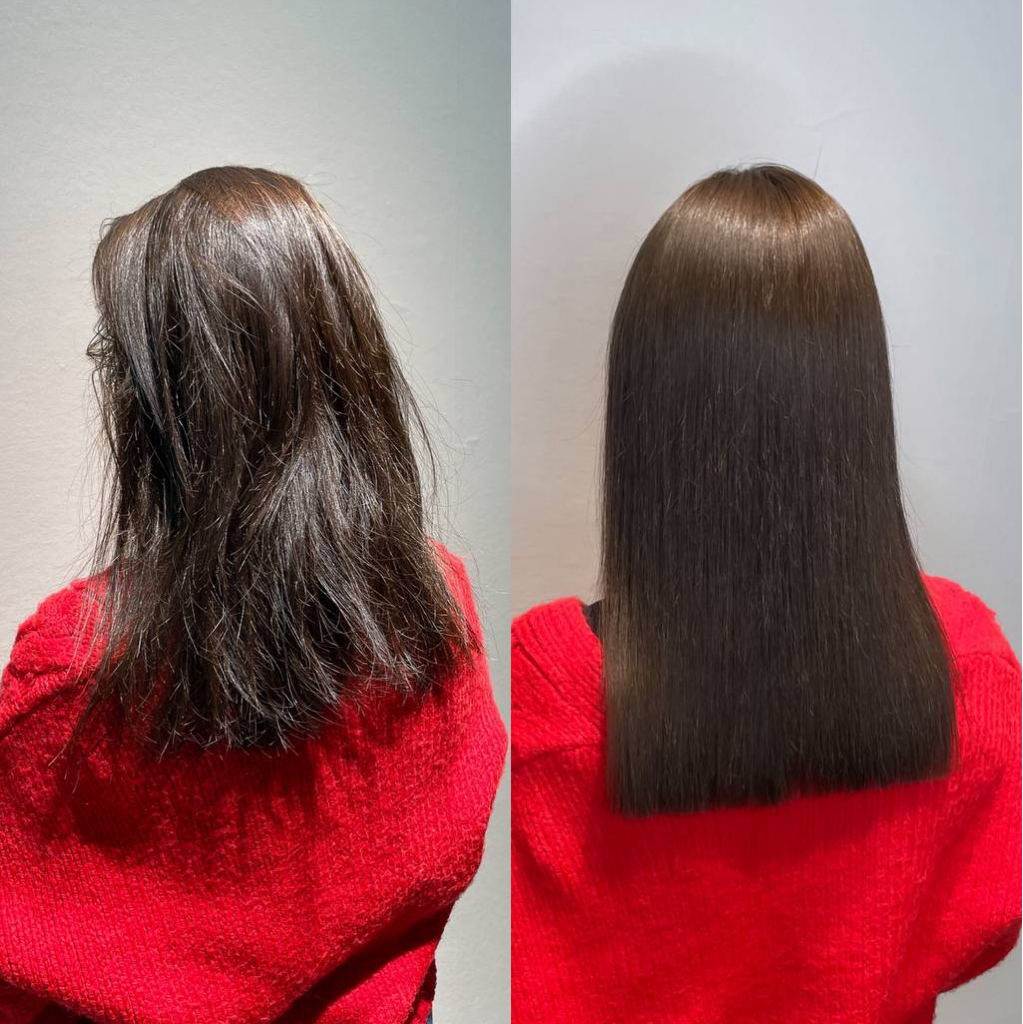 кератин/ботокс выше плеч