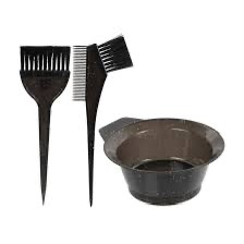 Окрашивание волос краской клиента