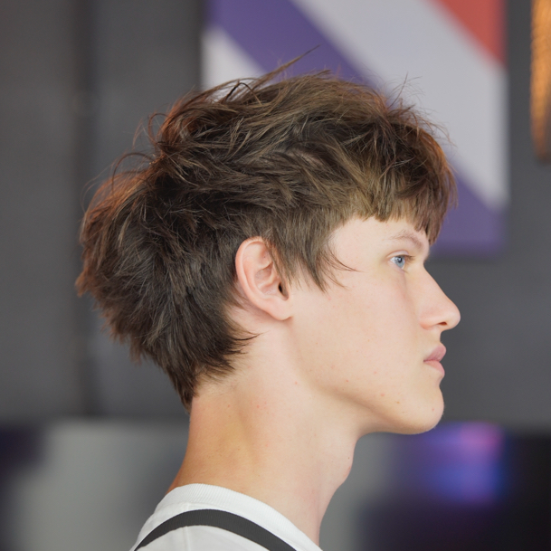 Удлинённая стрижка ( ножницами от 5 см длины )