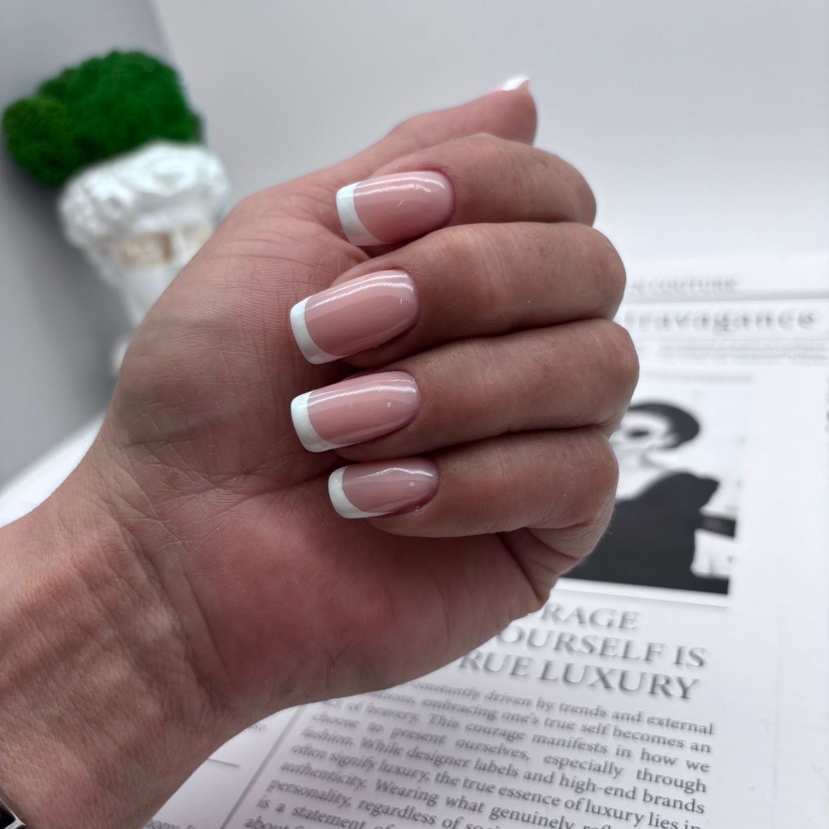 Френч - Французский маникюр