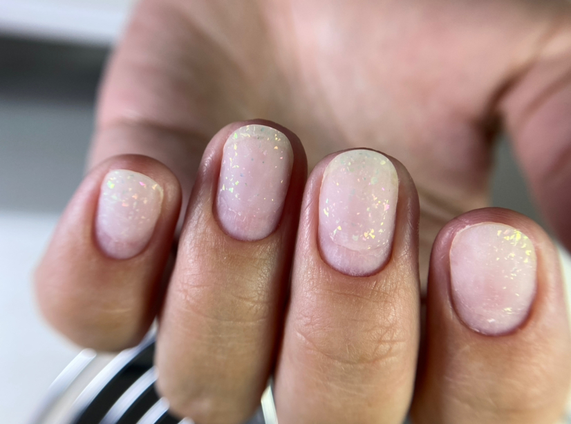 Снятие и маникюр без покрытия