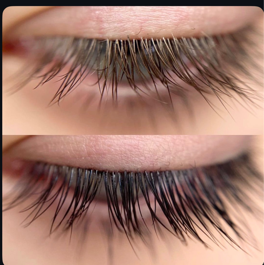 Окрашивание ресниц