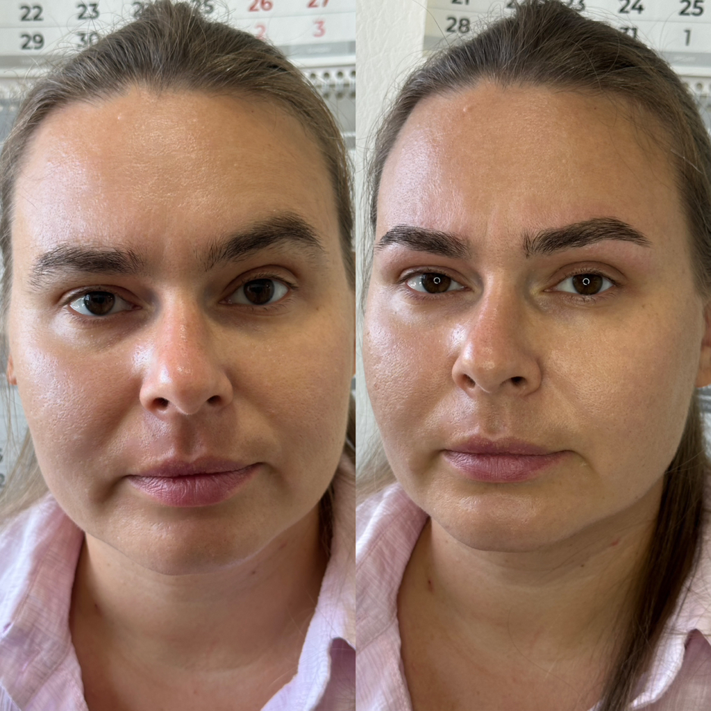 Коррекция бровей