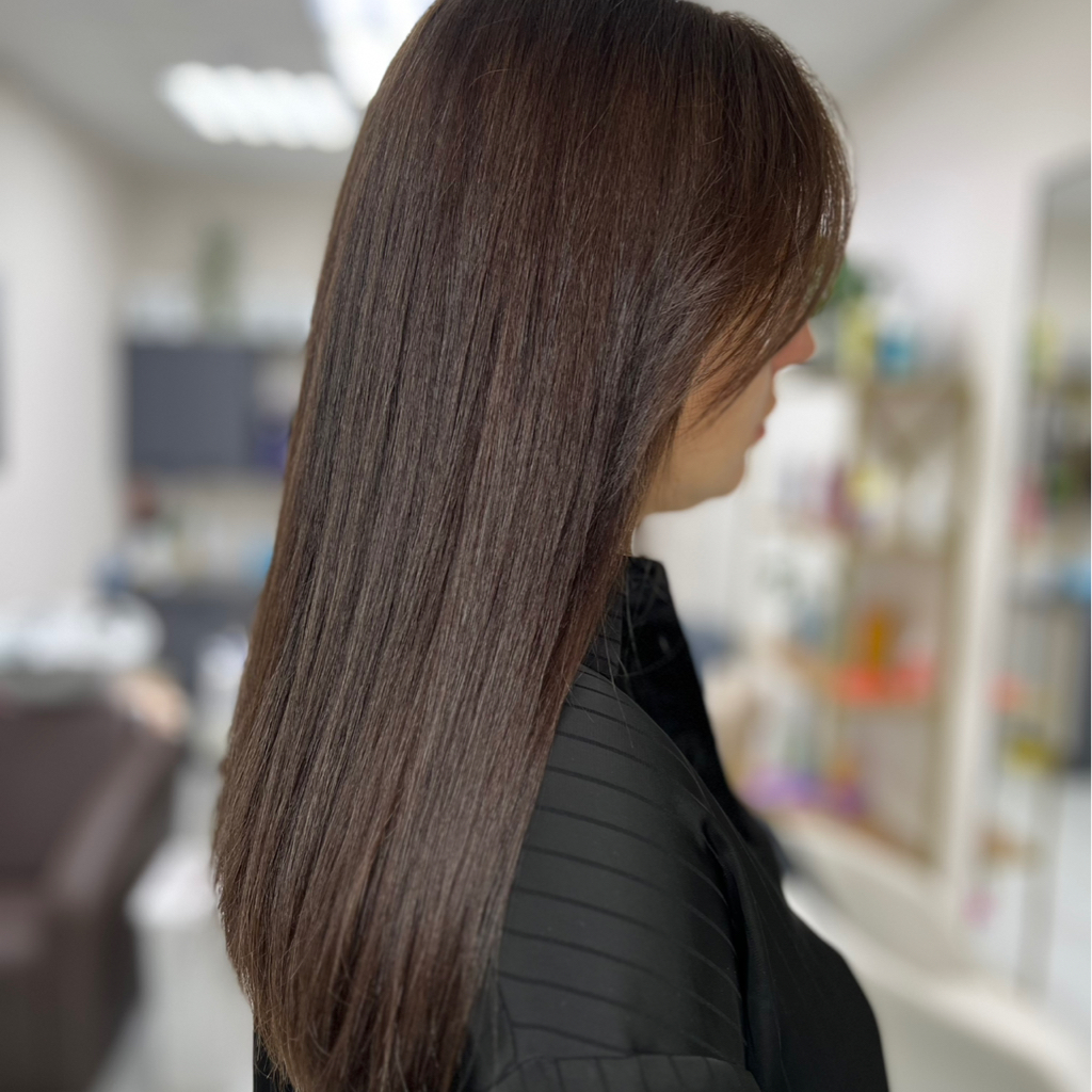 Кератиновое выпрямление