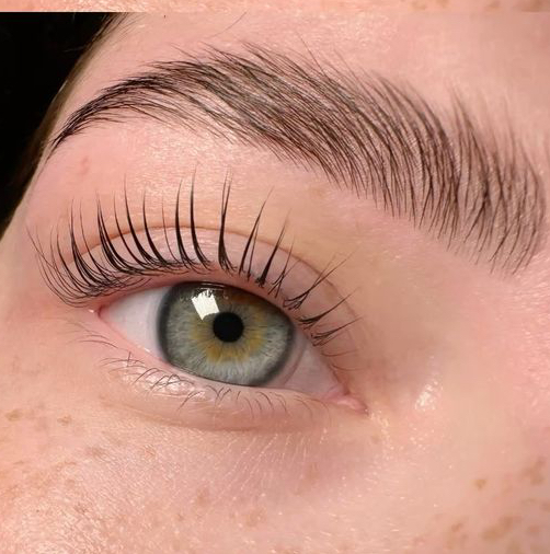 Окрашивание-лечение бровей хной +окрашивание ресниц +Botox6D