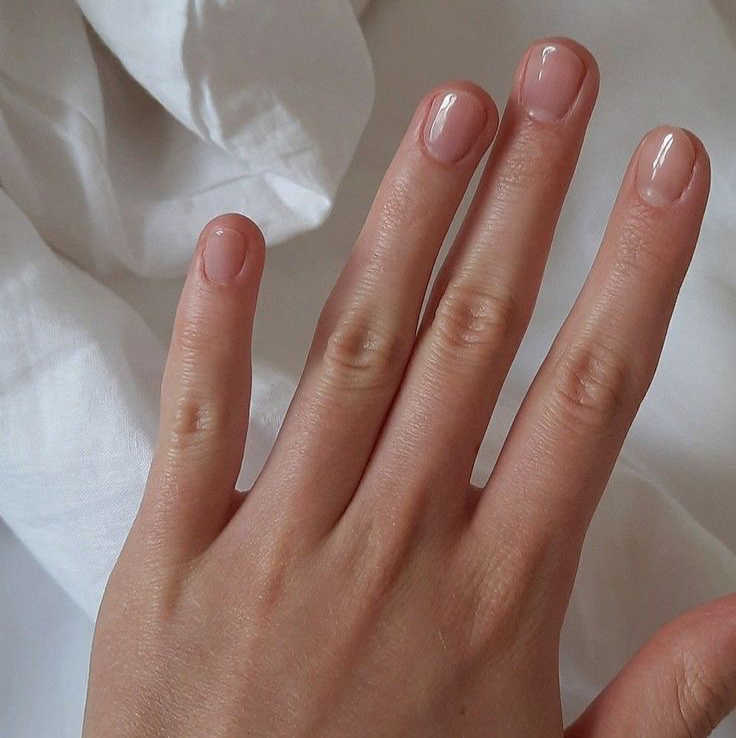 Маникюр комбинированный