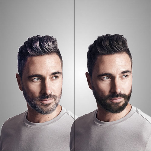 Комуфлирование седины + мытьё головы + сушка