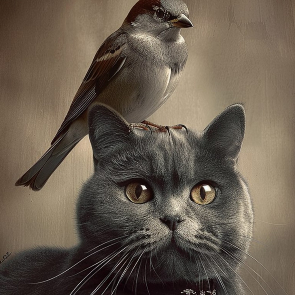 Кошечка СТРИЖКА (бритьё)+мытьё