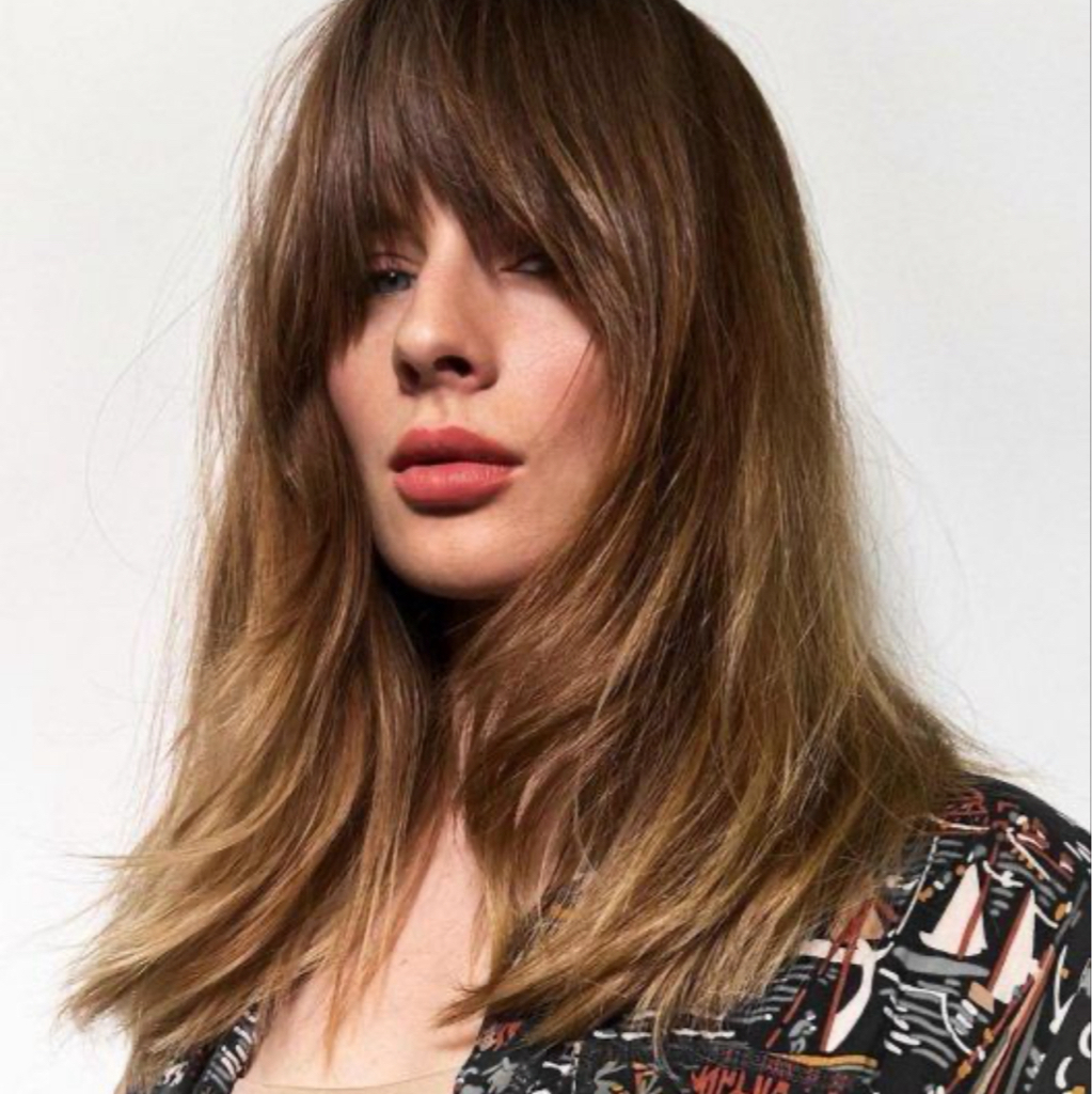 Стрижка чёлки