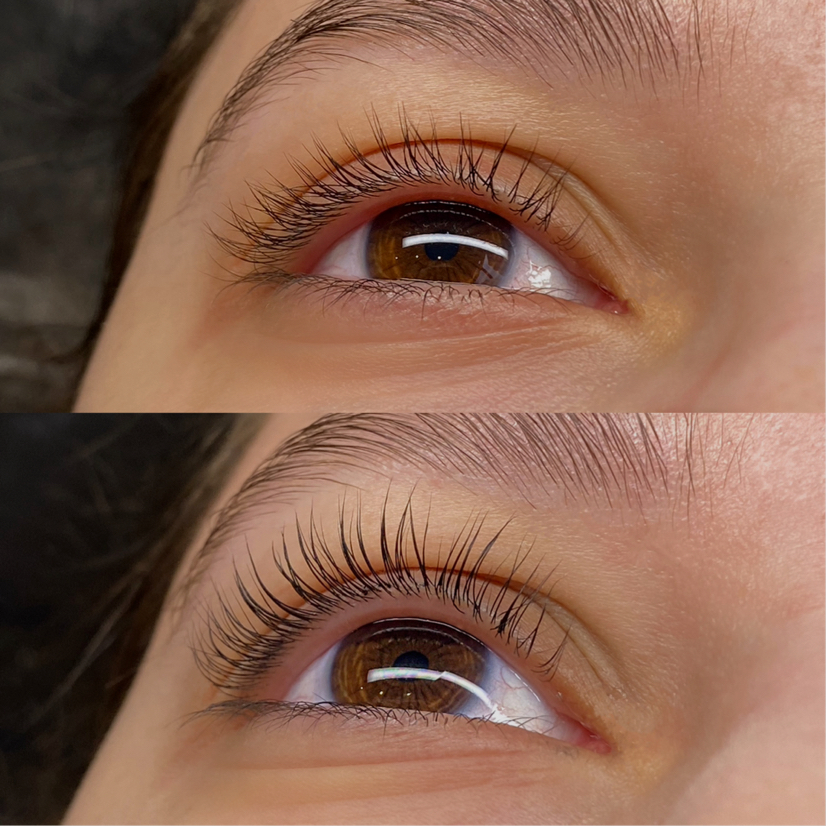 Ламинирование ресниц+окрашивание+ботокс