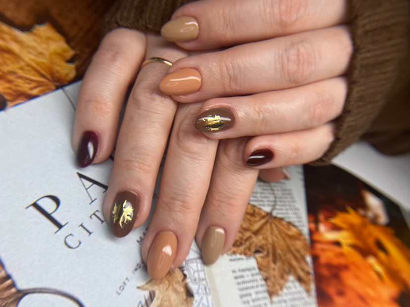 Маникюр с покрытием