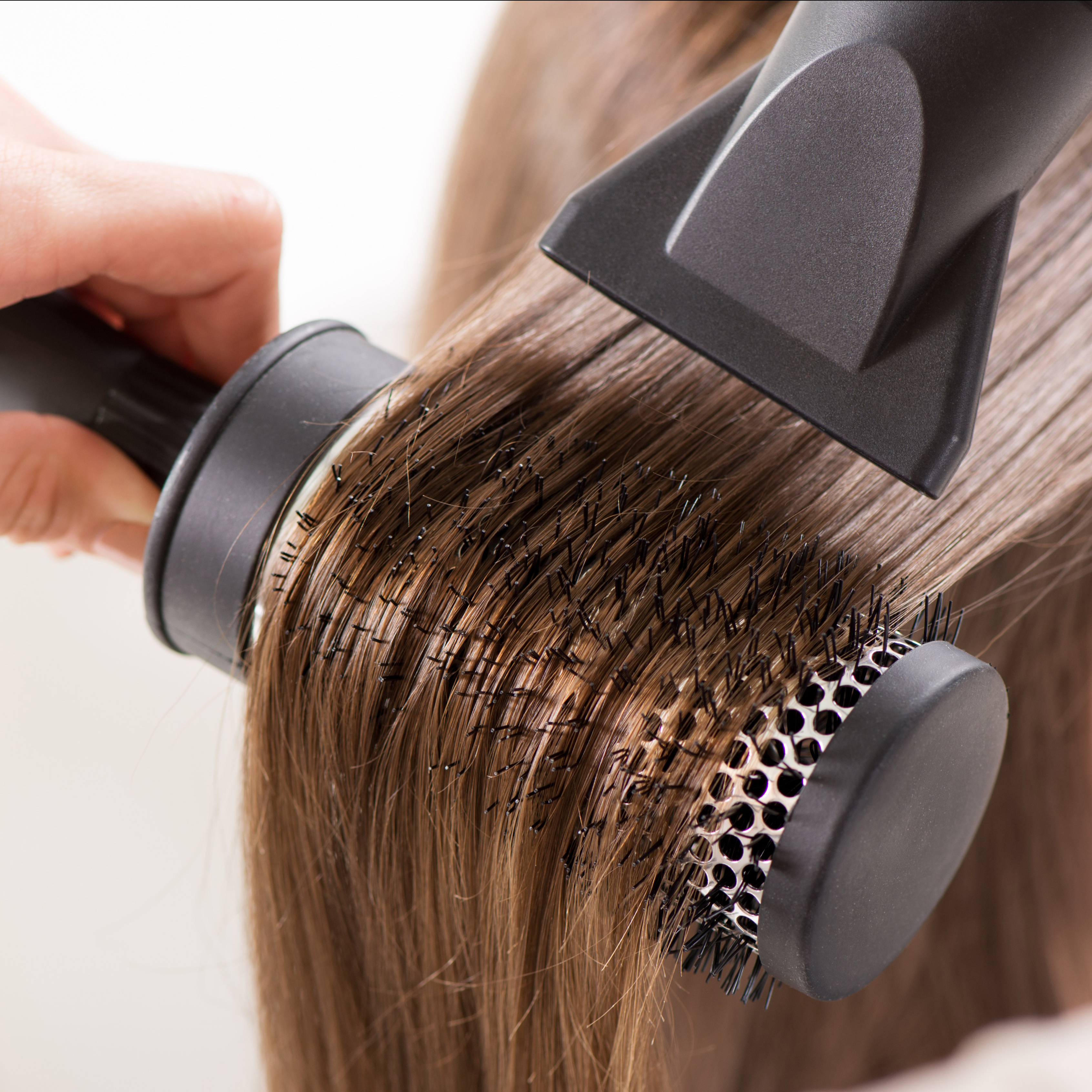 Выпрямление на брашинг