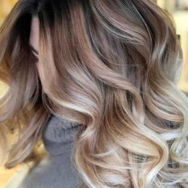 балояж,шатушь до лопаток