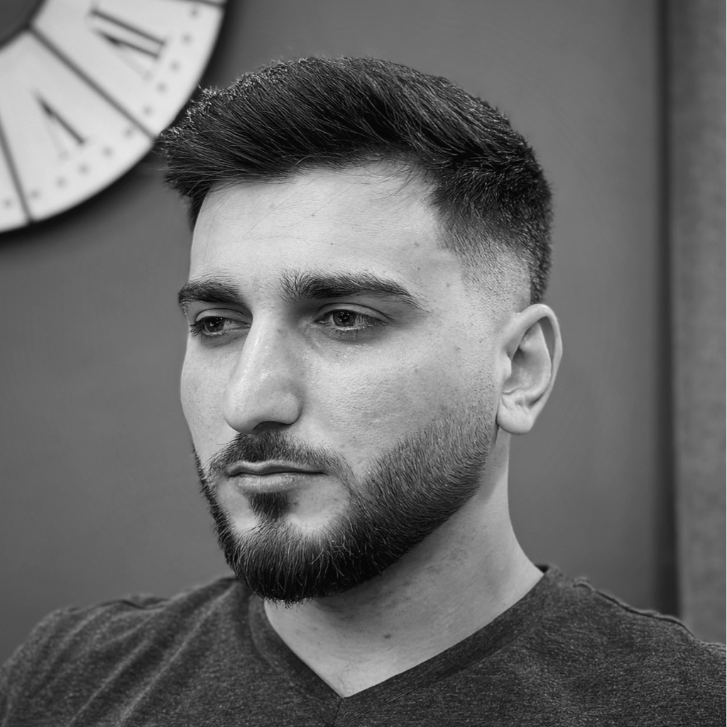 Мужская стрижка + оформление бороды