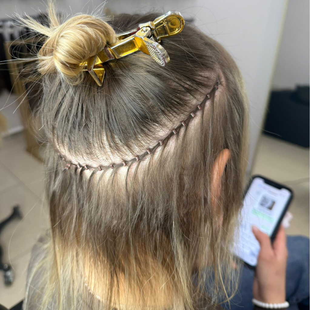 Коррекция Ring-star ( на кольцах ) 2 тресса