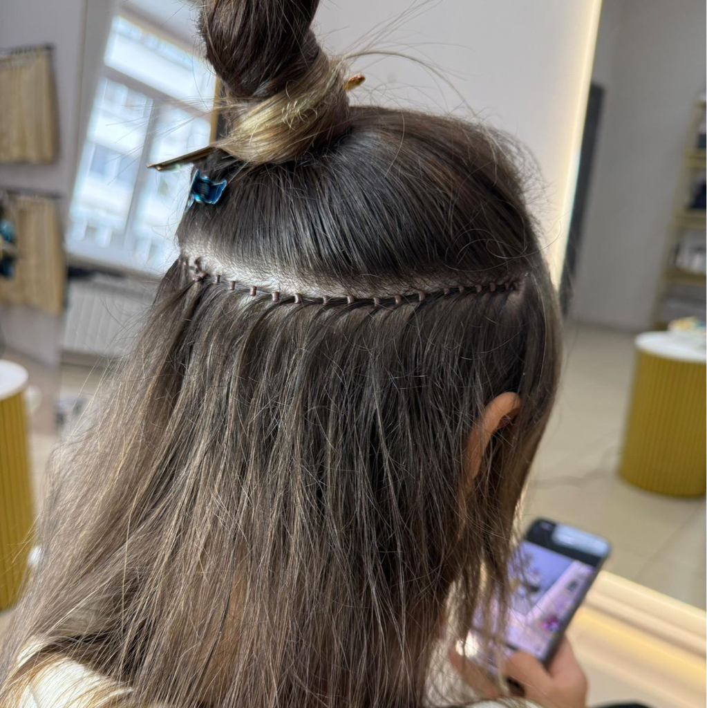 Коррекция Ring-star ( на кольцах ) 1 тресс