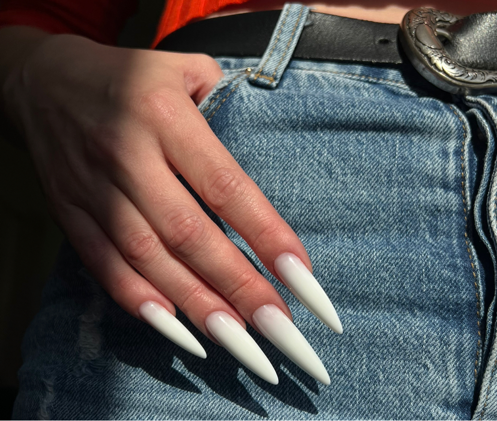 Маникюр + наращивание ногтей + покрытие гель-лак