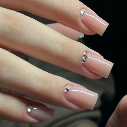 Коррекция наращивания ногтей min длина