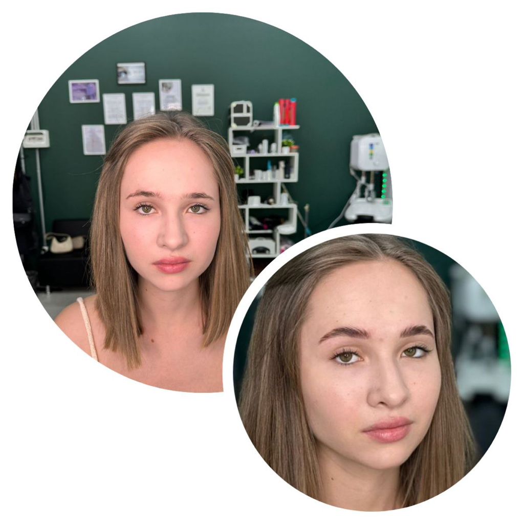 Коррекция бровей(воск/пинцет),форма, прореживание