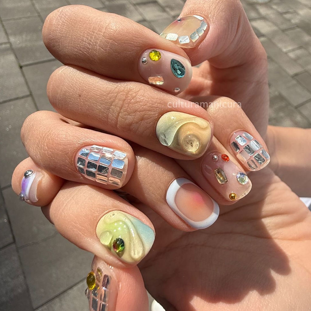 ручная роспись | очень сложный дизайн