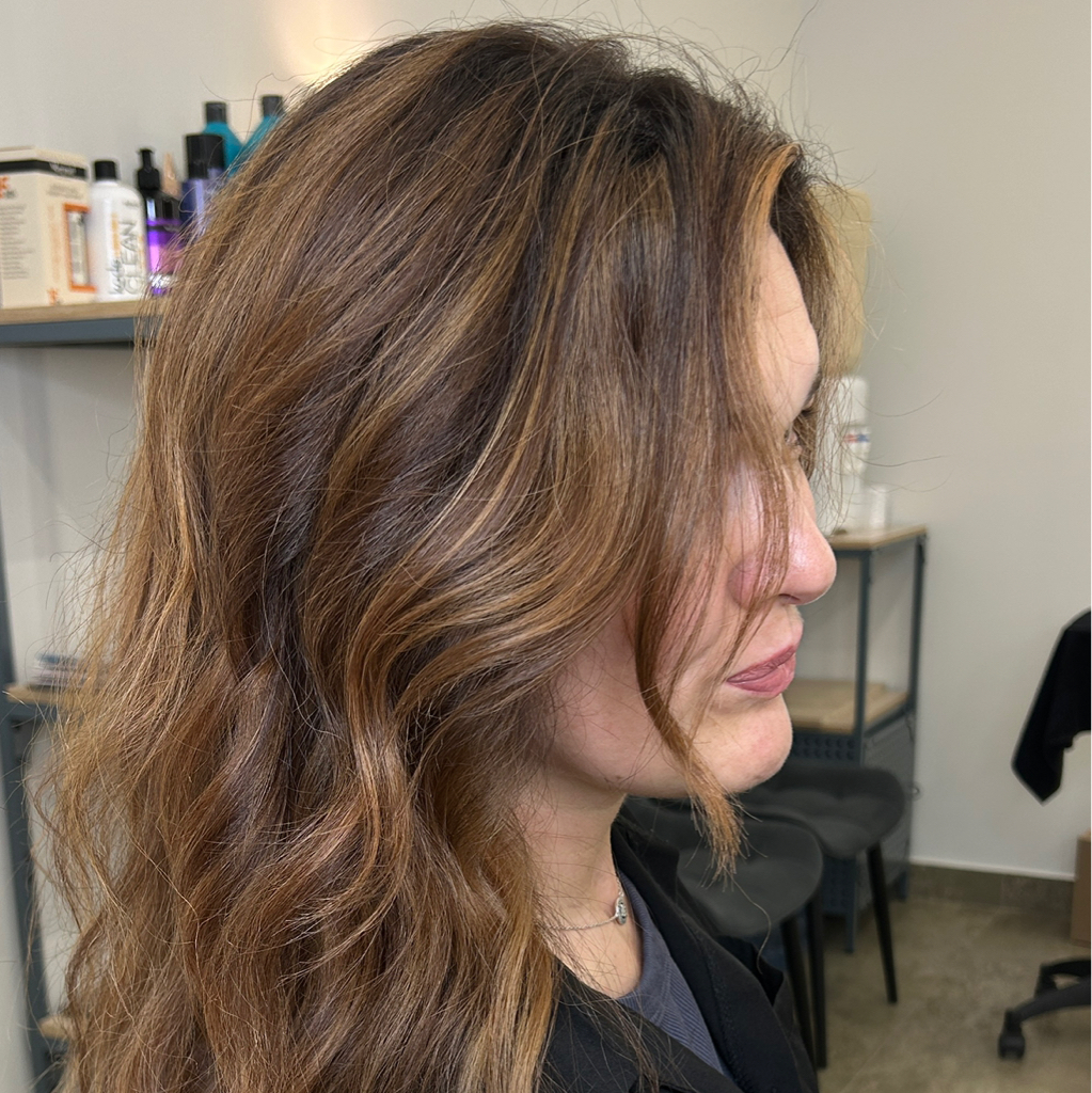 Сложное окрашивание (выход из черного )