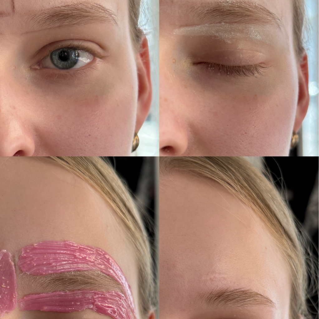 Коррекция бровей + уход / regulacia + pielegnacja brwi