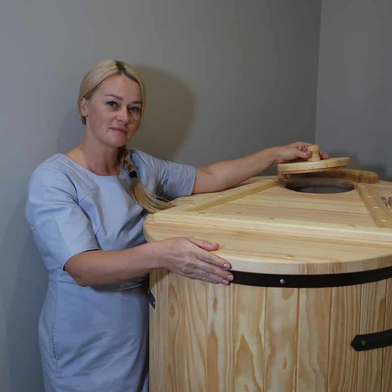 Кедровая бочка + RSL скульптурирование тела