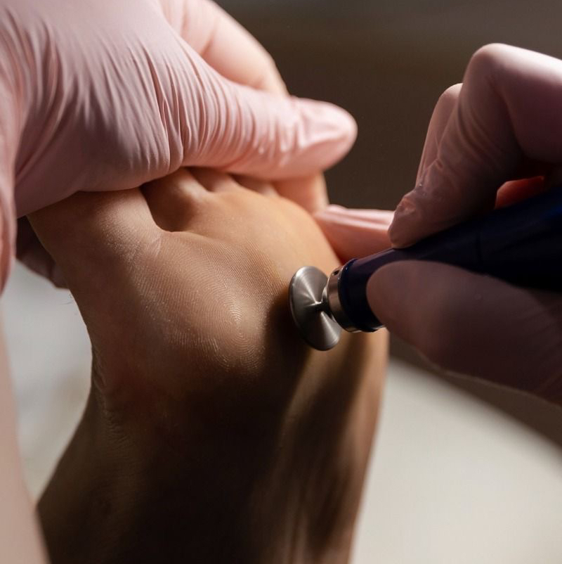 Полный мужской педикюр без покрытия "Smart"