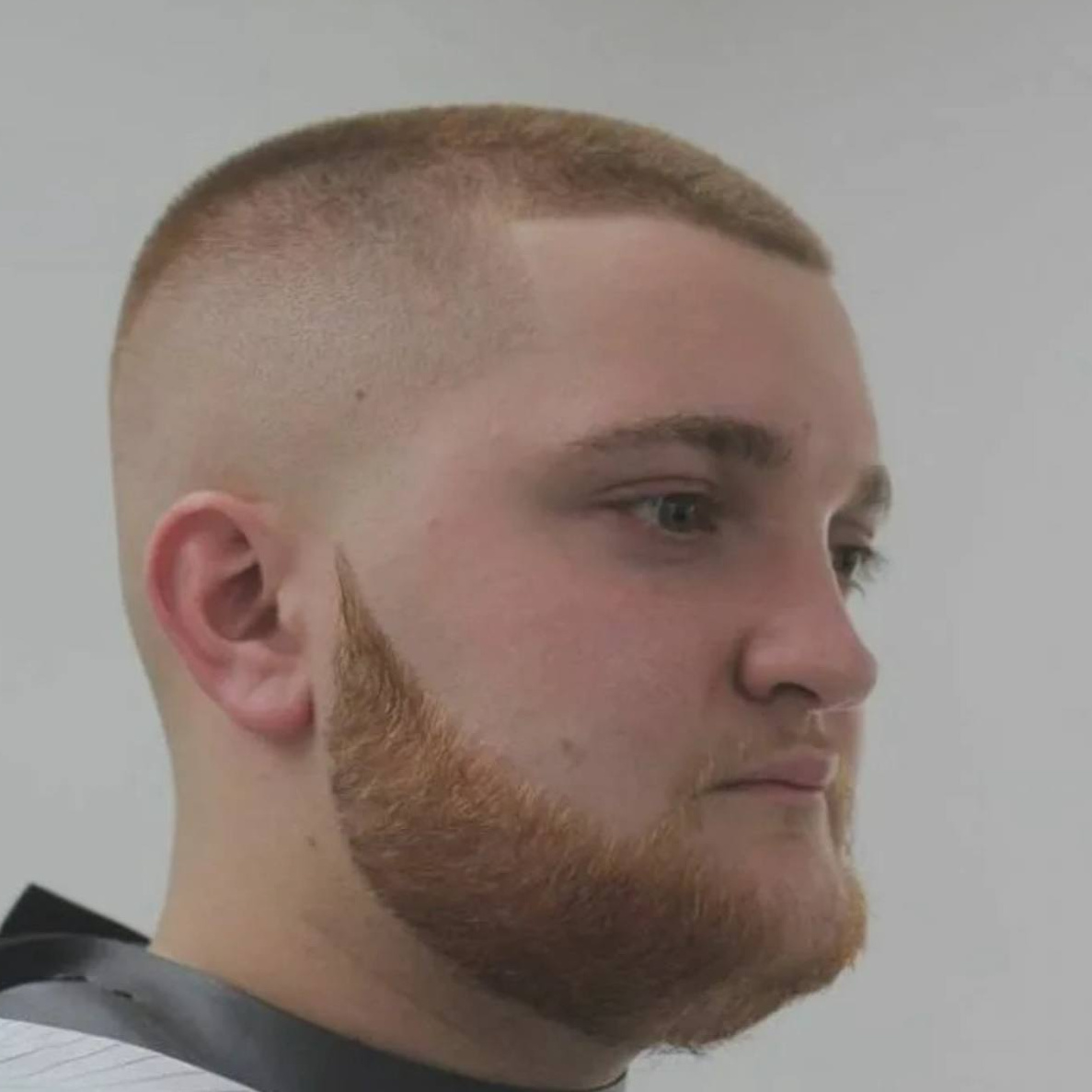 оформление бороды и усов