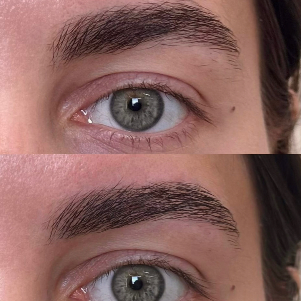 Коррекция бровей (пинцет/нить/воск)