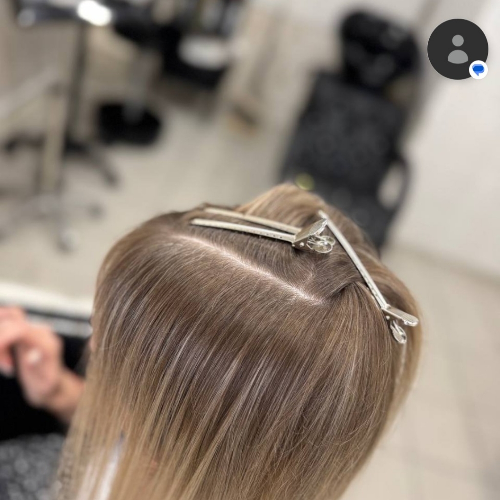 микрокапсульное наращивание волос