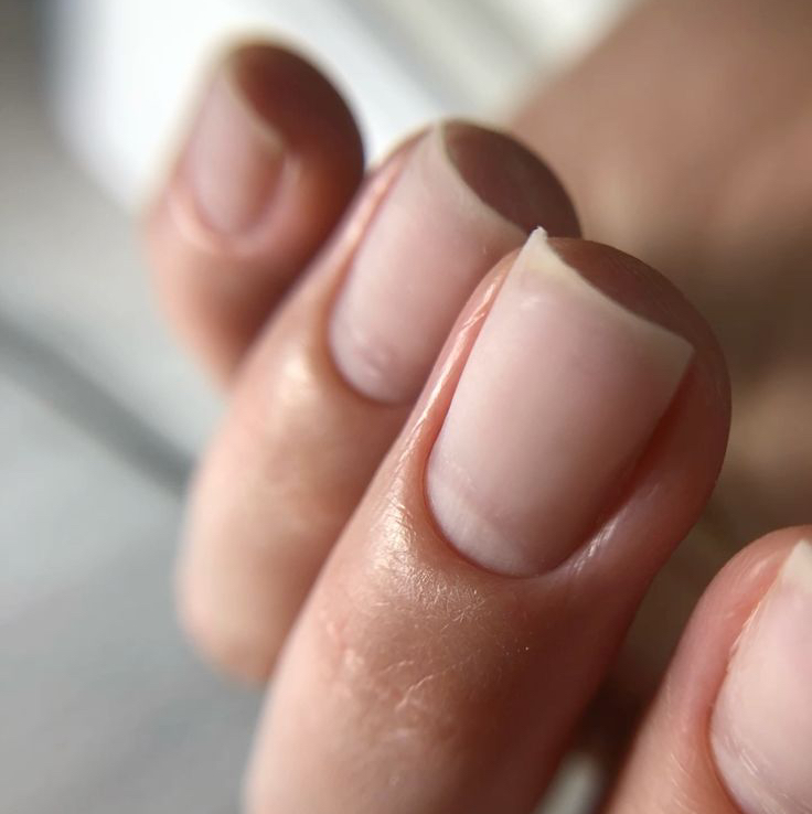 Маникюр комбинированный