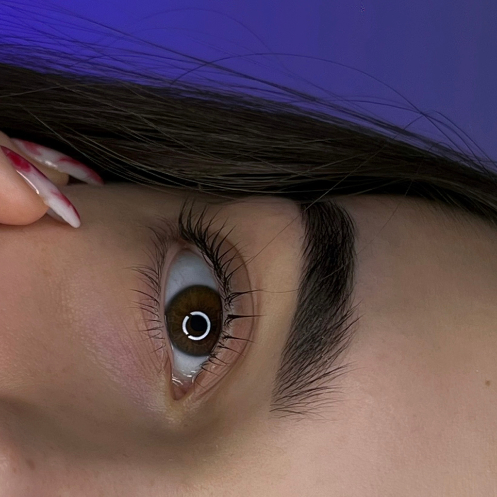 Коррекция + окрашивание бровей / Brow shaping + coloring