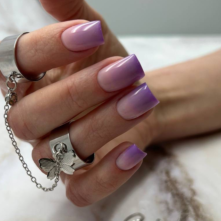 Маникюр с укреплением гелем и покрытием