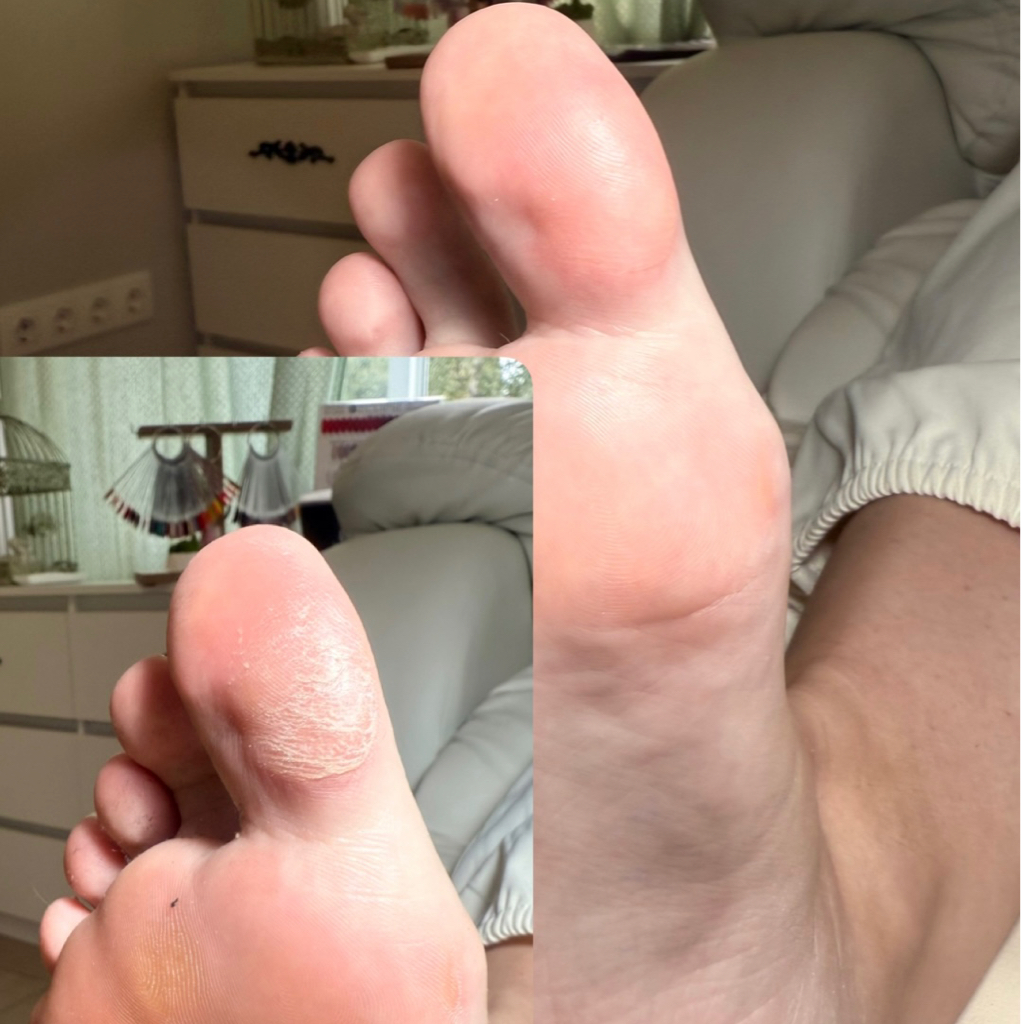 Полный педикюр без покрытия