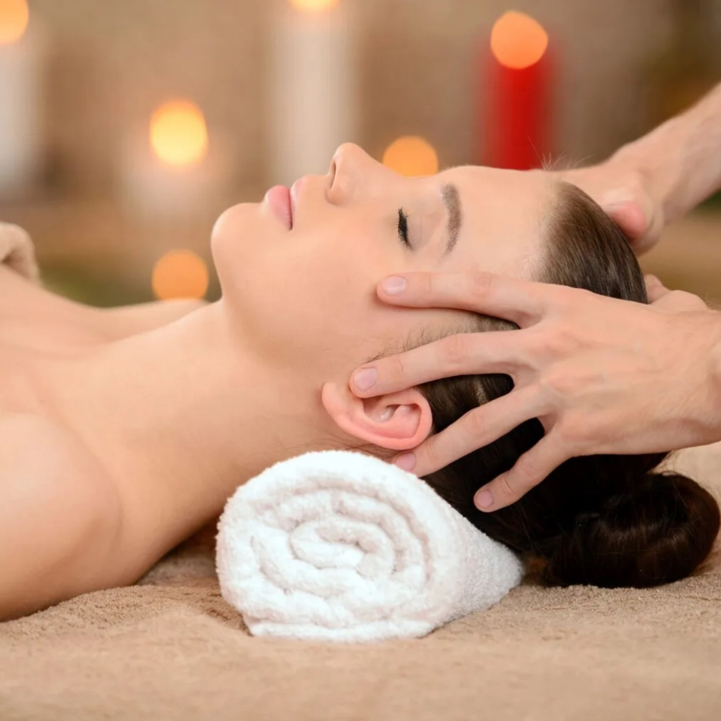 Массаж головы