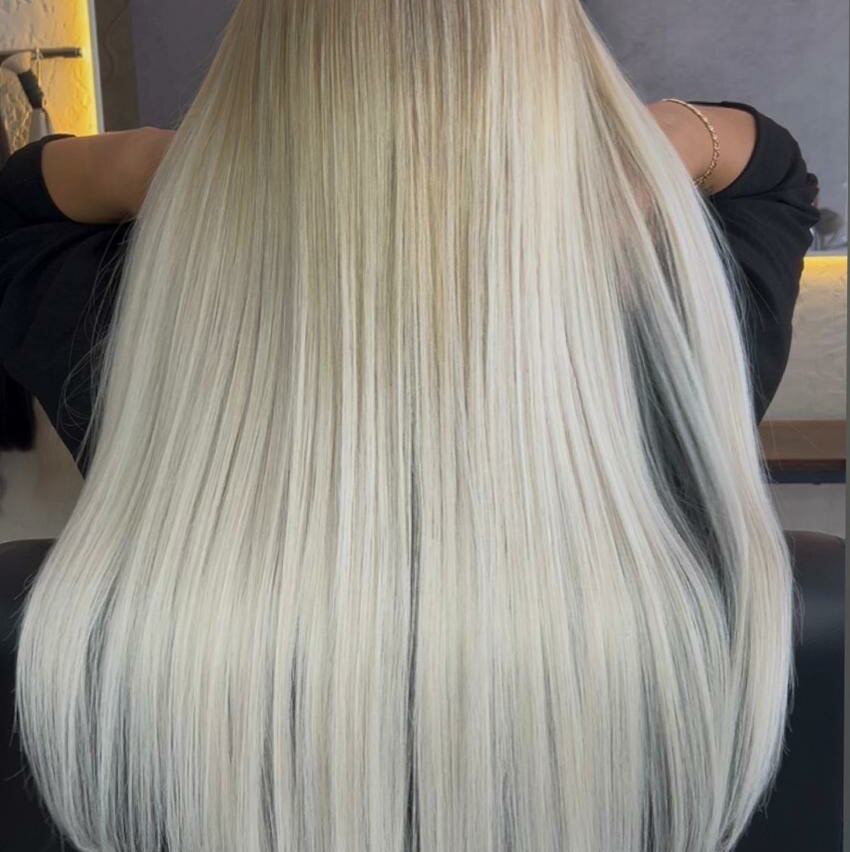 Наращивание волос «снятие»