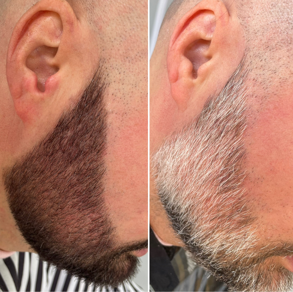 Тонирование бороды