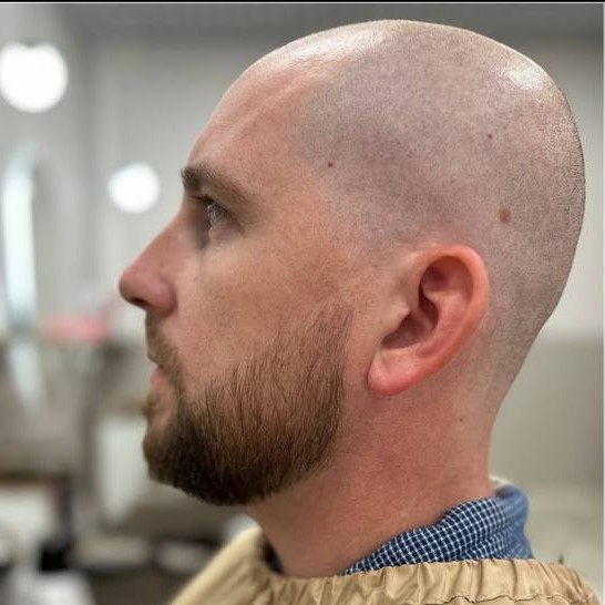 Наголо (с мытьем головы)