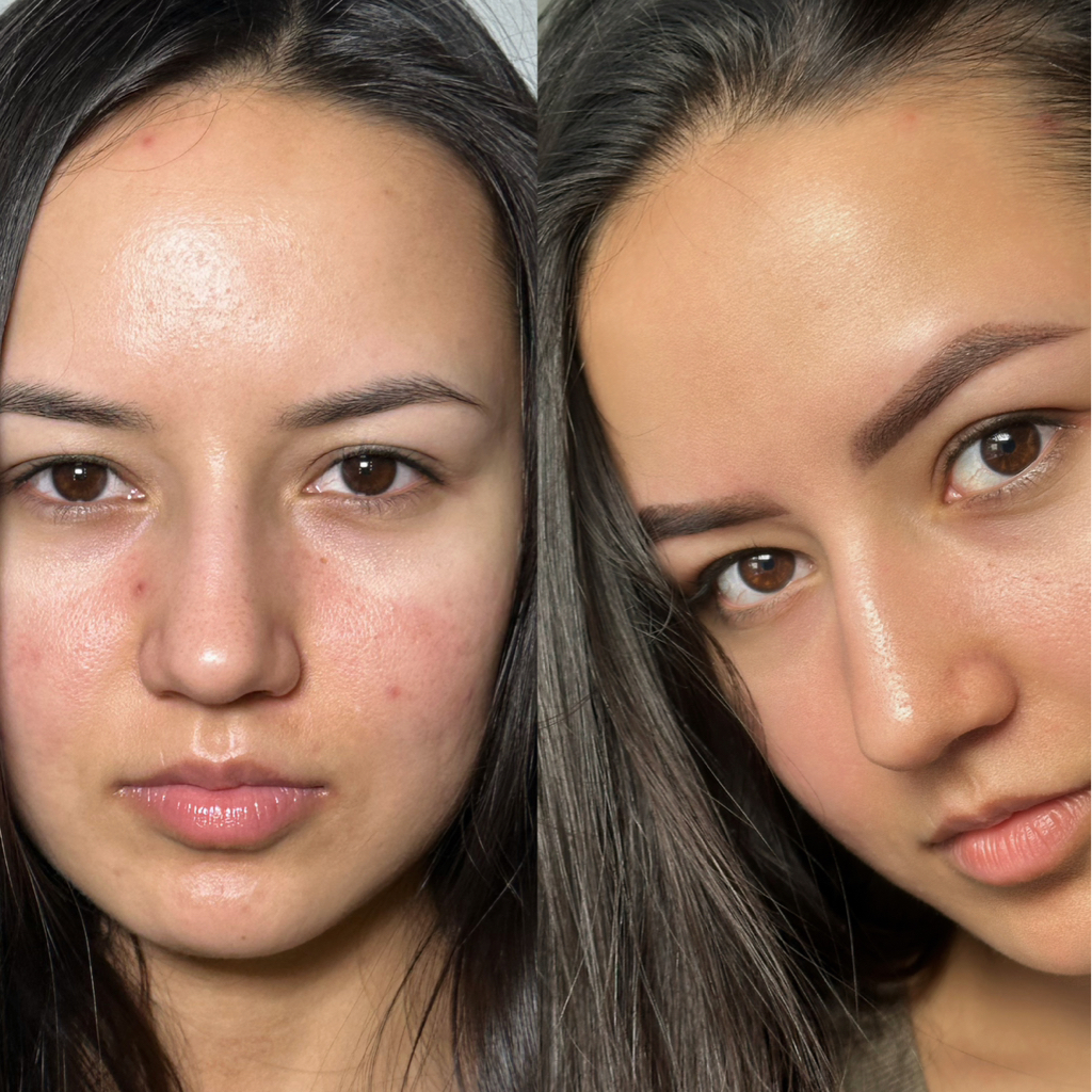 окрашивание бровей