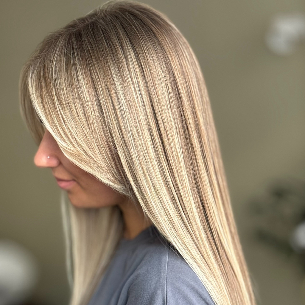 Сложное окрашивание в Топ зоне + Контуринг