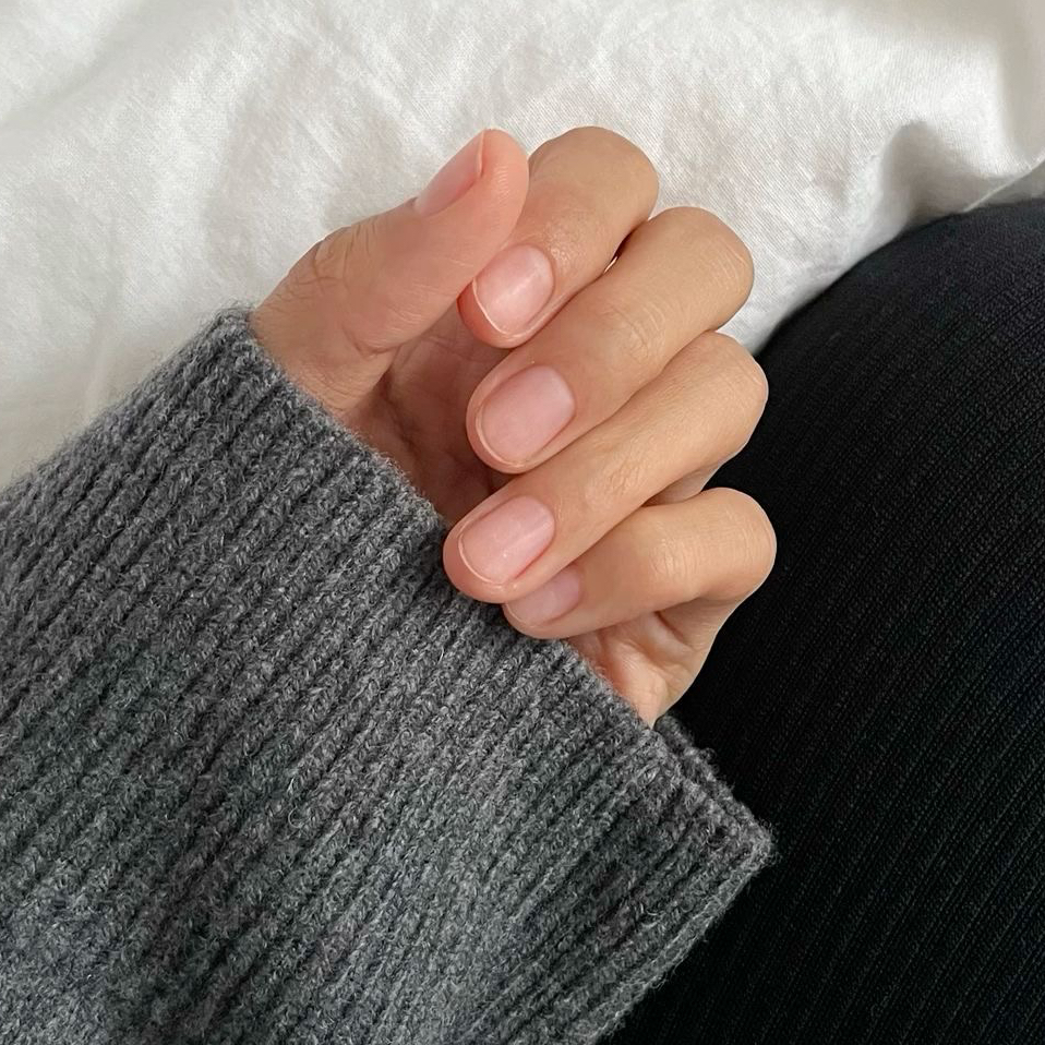 Маникюр без покрытия