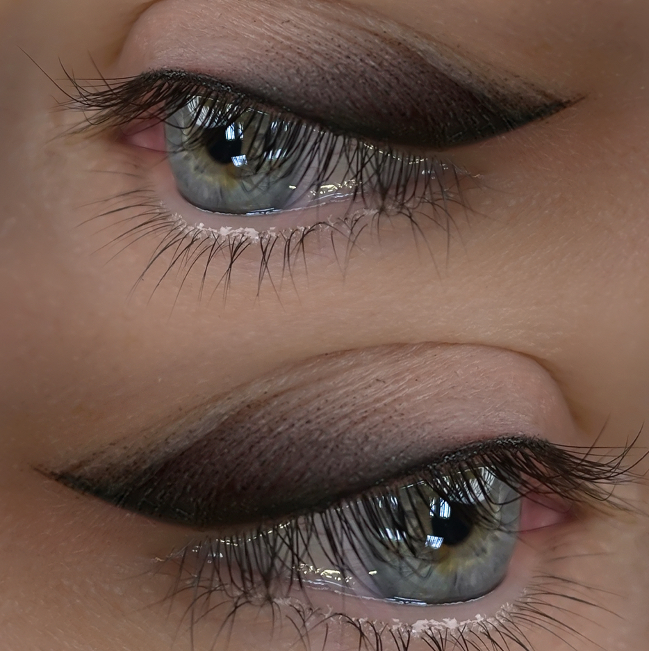 Перманентный макияж век