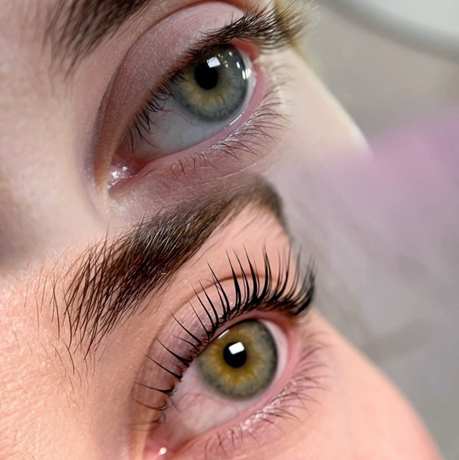 Ламинирование ресниц + нижних ресниц + окрашивание