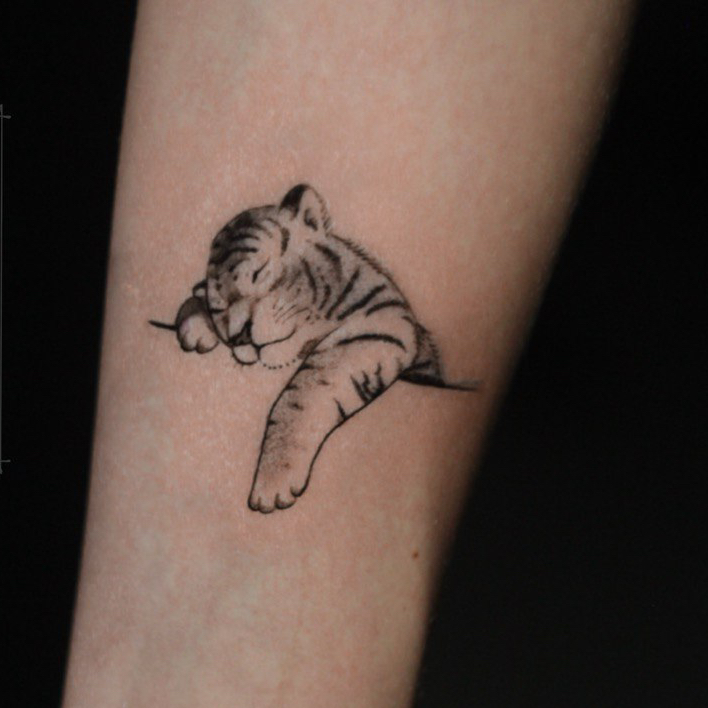 миниатюрная татуировка